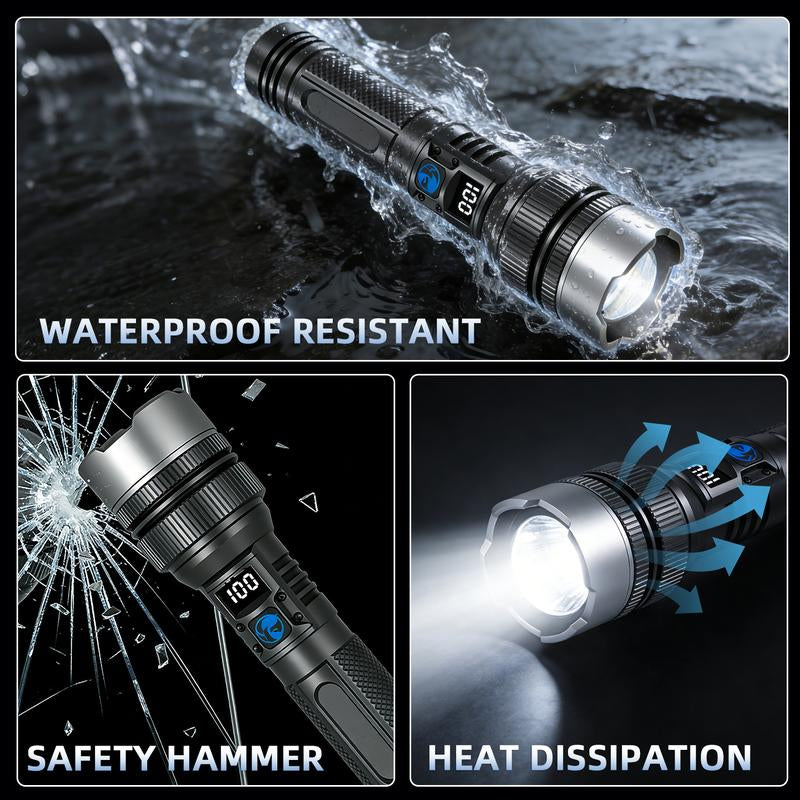 2-In-1 Flashlight & Power Bank