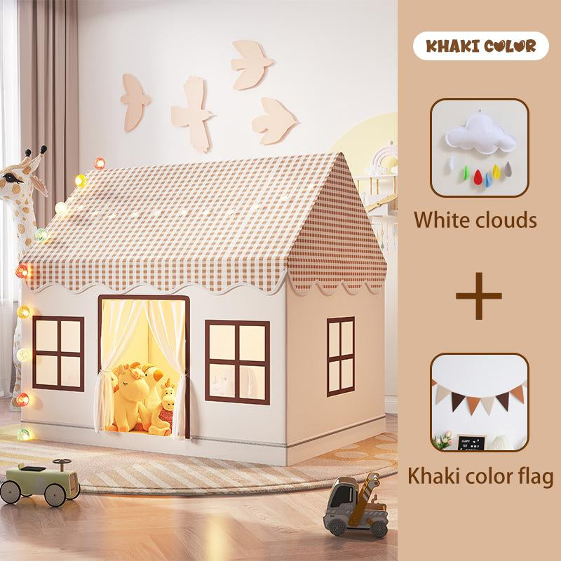 Cartoon Animal Pattern Children'S Tent, Cute Indoor Play House, Portable Indoor Playhouse, Outdoor Playhouse, Lightweight Foldable Play Tent for Boys & Girls, Birthday Gift