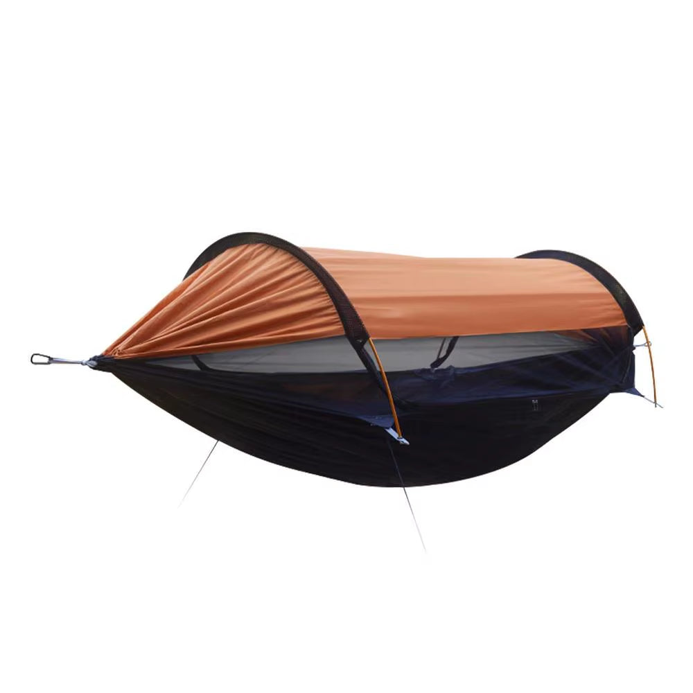 Outdoor Sunshade Hammock Anti-Rollover Swing Hammock Mosquito Cmping Hammock Tent for Kids Adults Car Travel Camping Accessories