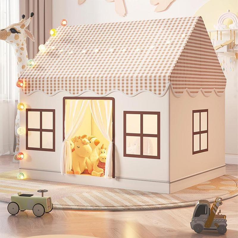 Cartoon Animal Pattern Children'S Tent, Cute Indoor Play House, Portable Indoor Playhouse, Outdoor Playhouse, Lightweight Foldable Play Tent for Boys & Girls, Birthday Gift