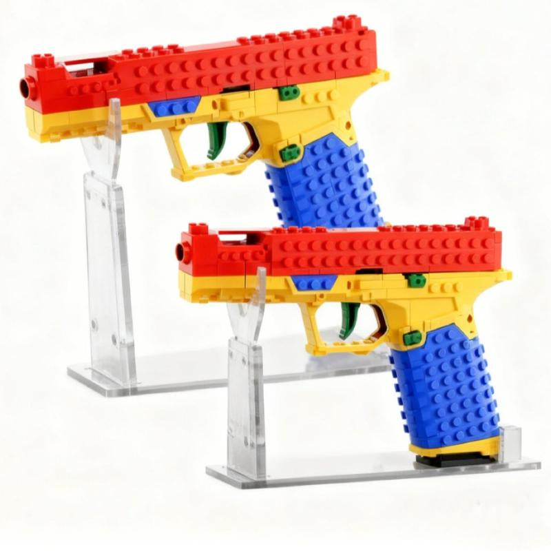 Jumpstart Sale SIG17 Assembled Building Blocks Soft Bullet Gun Automatic Gun Perfect for Outdoor Games Team Challenges Festival Gifts