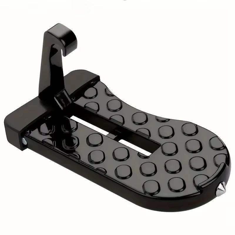 1PC Foldable Car Door Step, Durable Metal Mount for Easy Roof Access. Universal Fit for Most Vehicles.